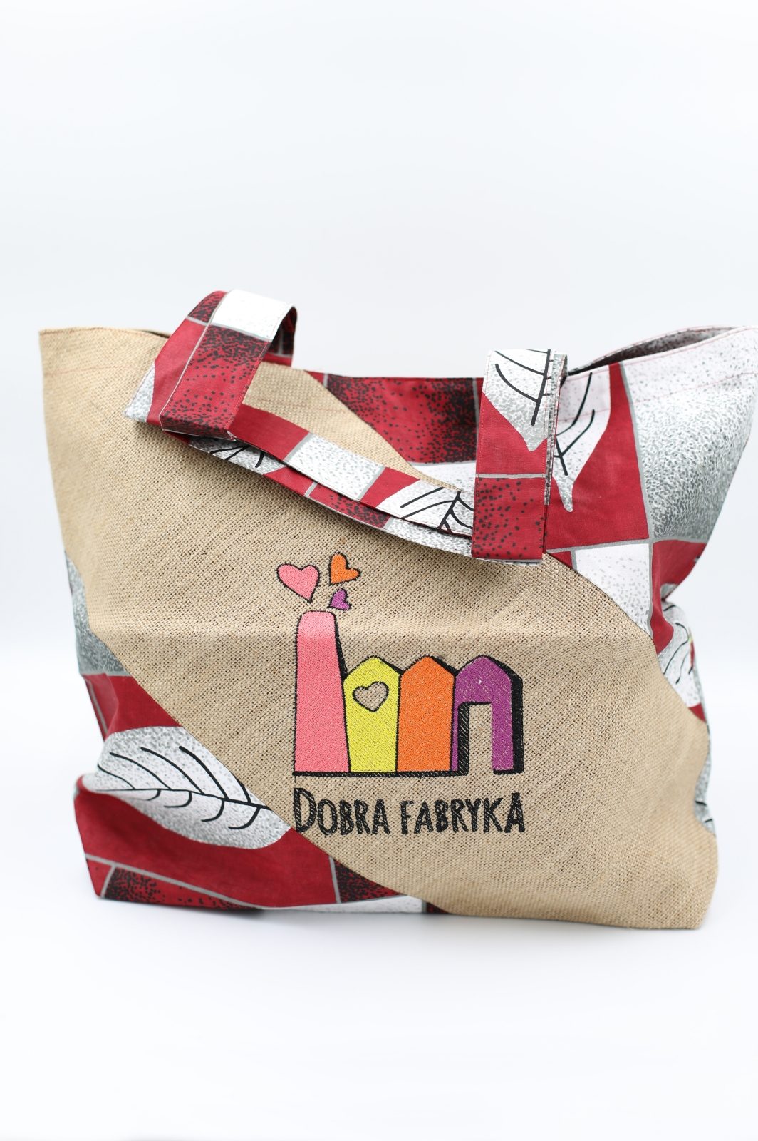 Batikowa Torba Dobra Fabryka Wiśniowa