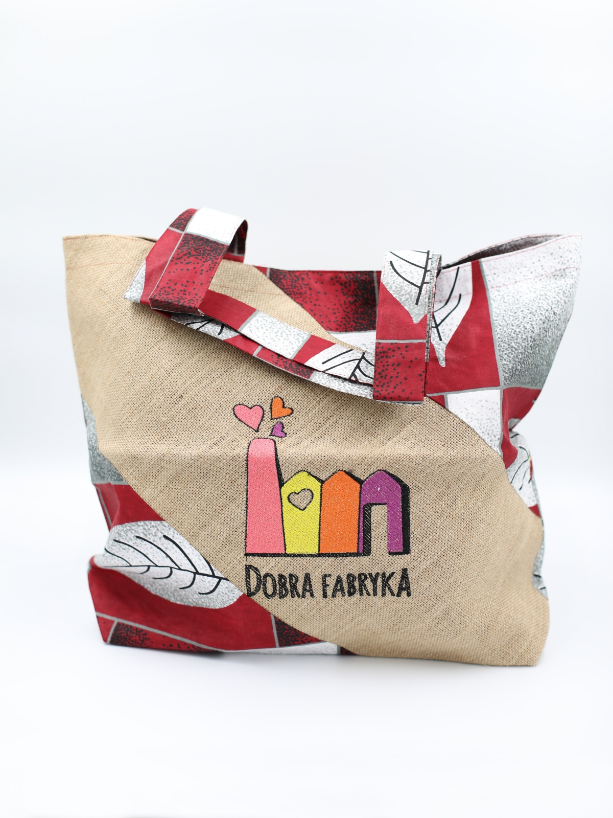 Batikowa Torba Dobra Fabryka Wiśniowa