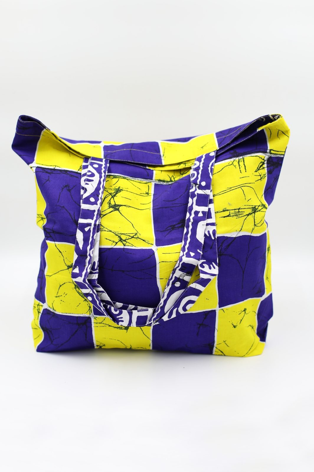 Batikowa Torba Chess żółta