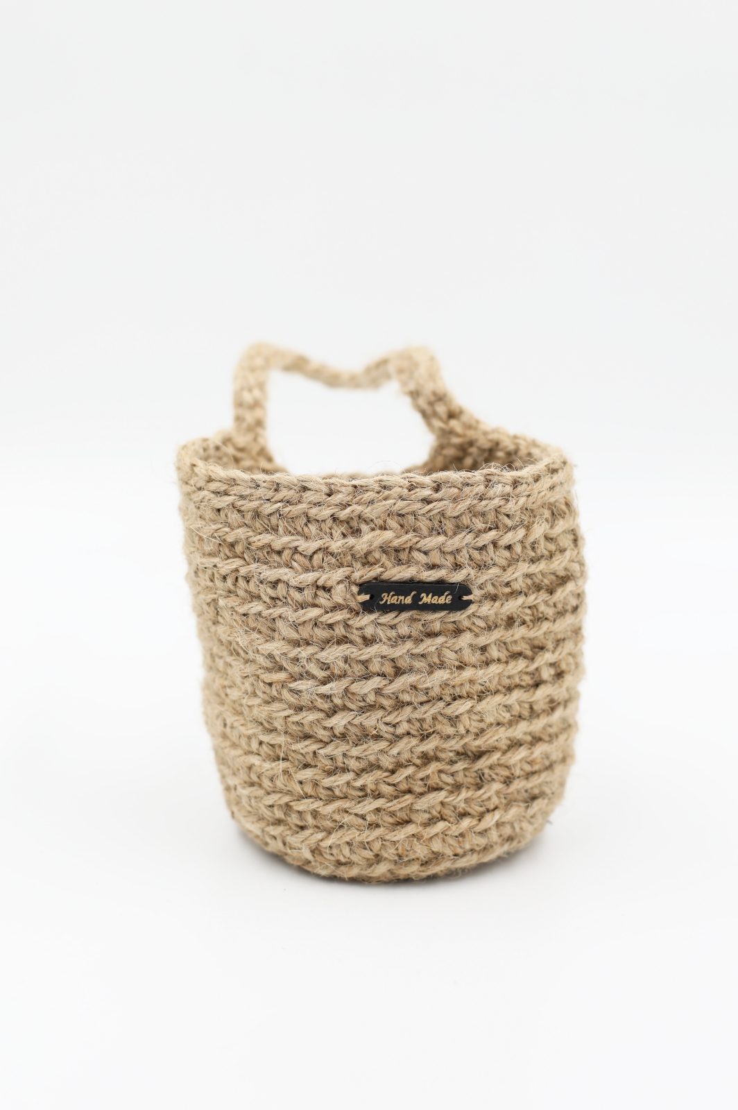 Pleciona osłonka na doniczkę