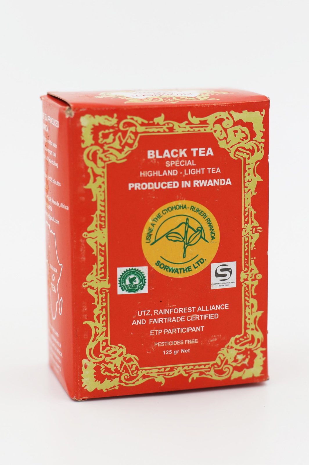 Herbata lekka z Rwandy