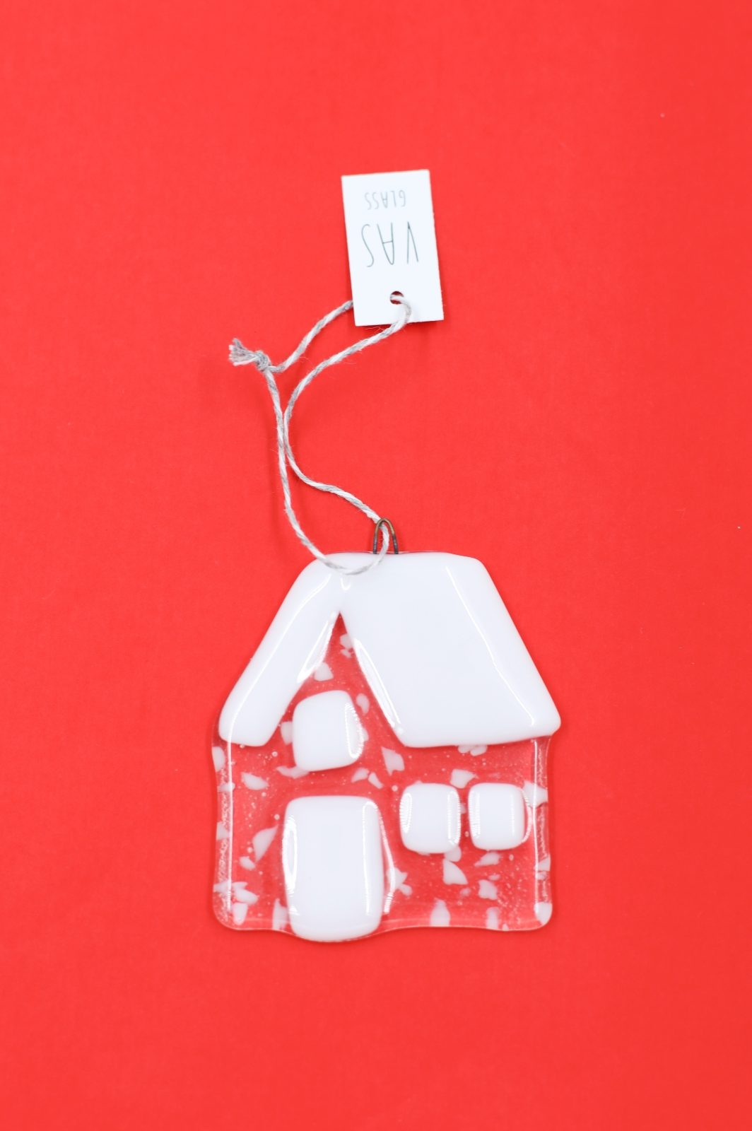 Szklana bombka domek