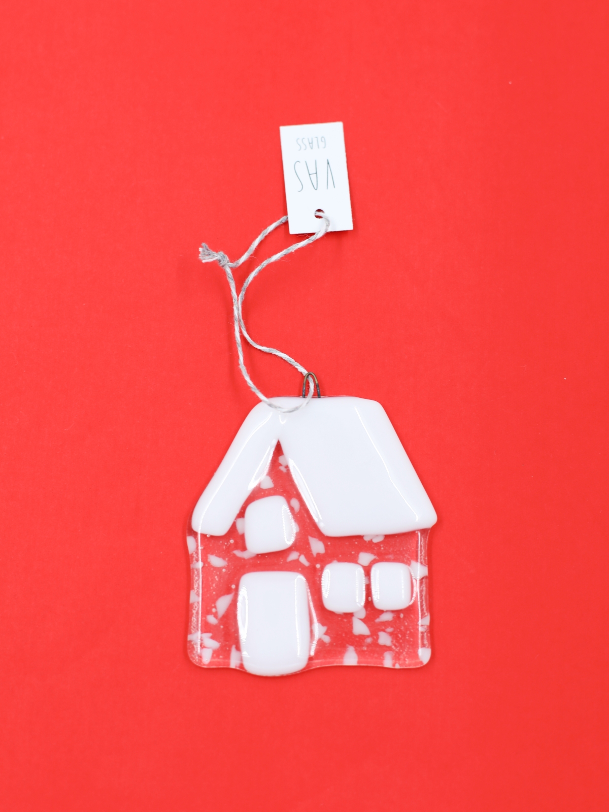 Szklana bombka domek