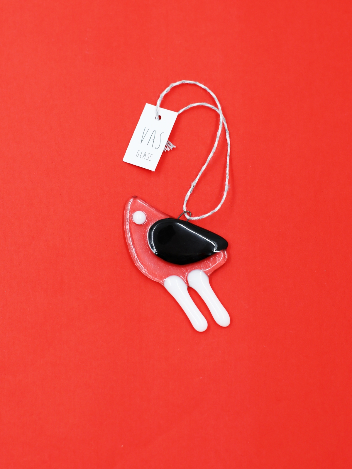 Szklana bombka ptaszek