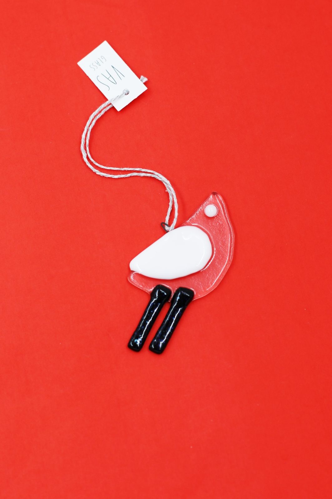 Szklana bombka ptaszek