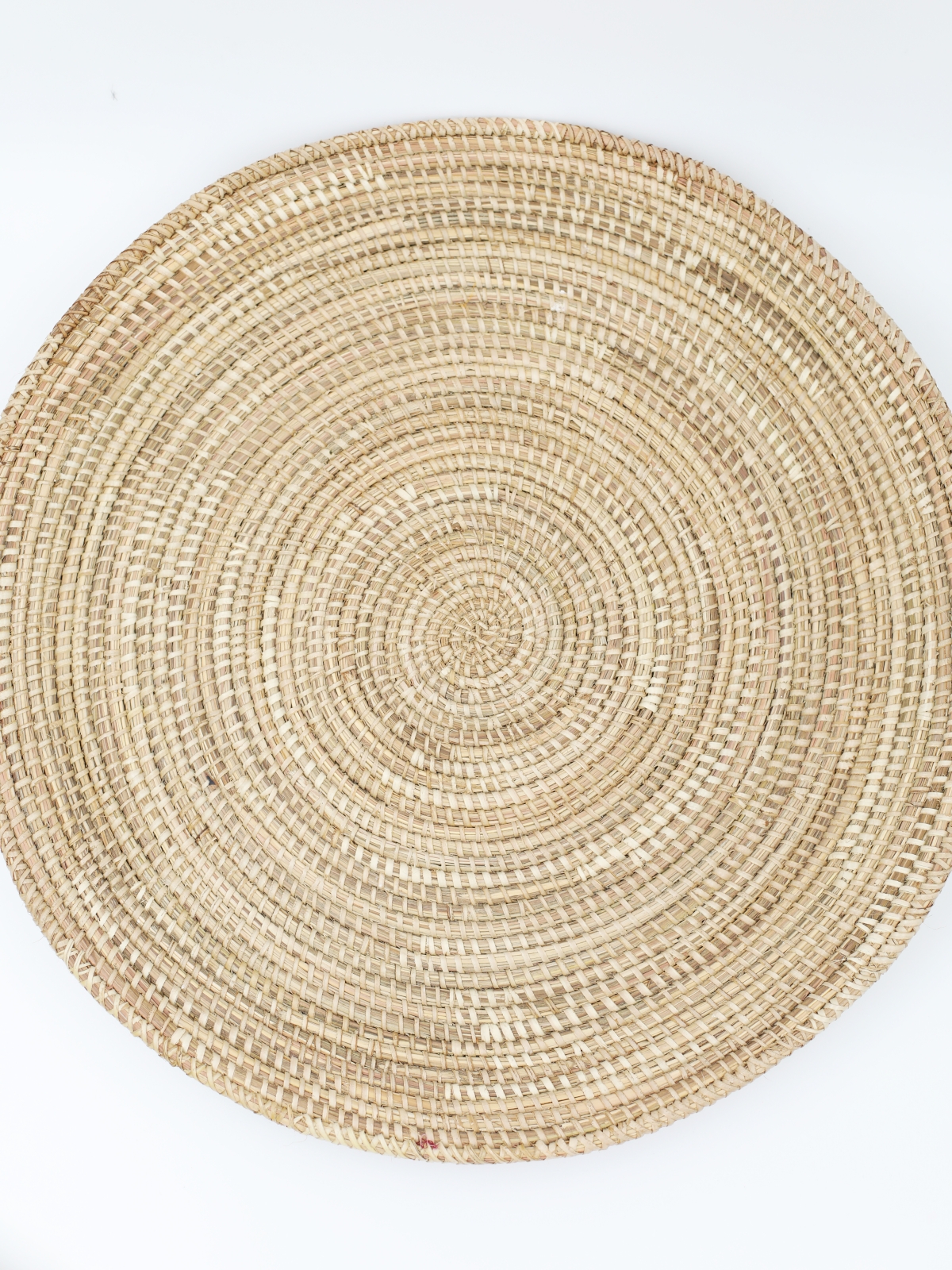 Duża wiklinowa taca